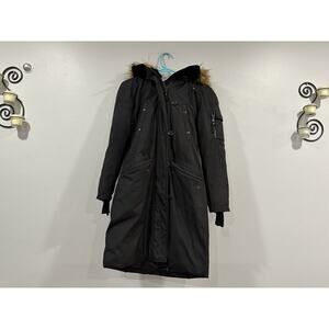 S13 Women's Luxe Alaska Long Down Parka with Faux Fur Hood Women's XS